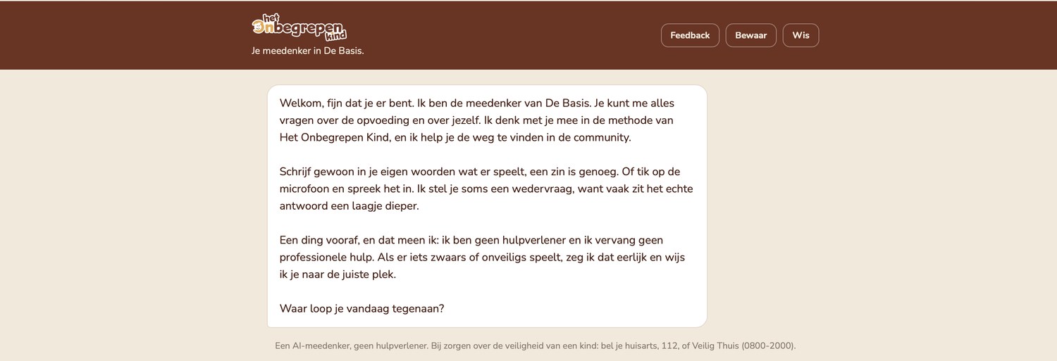 De AI-meedenker van De Basis